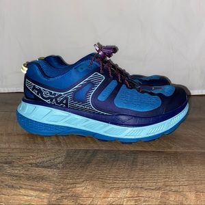 HOKA ONE ONE Stinson ATR 5 Women’s Trail Running Athletic Shoes Size 8 US Blue